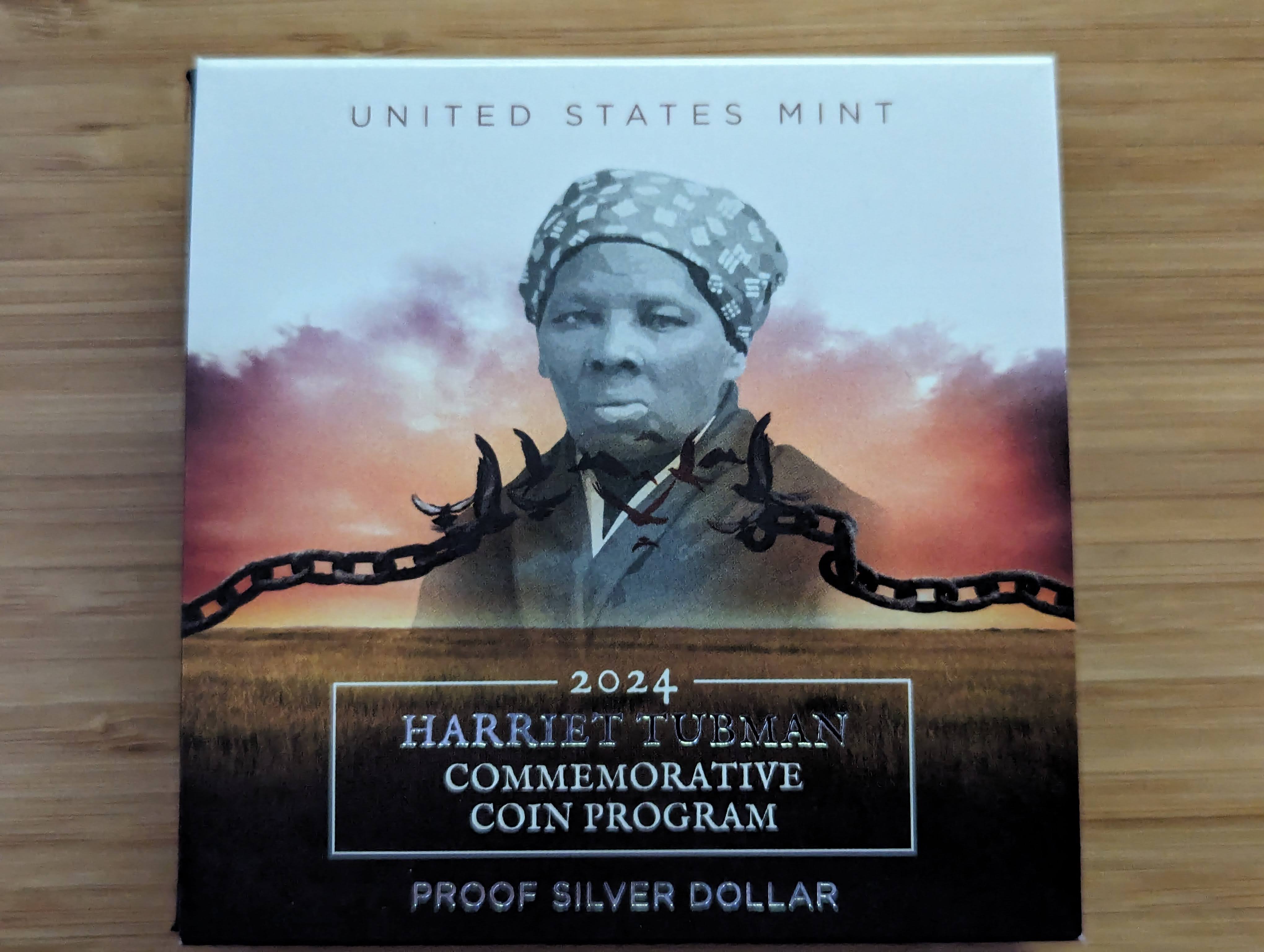 Harriet Tubman Silver Dollar Arrived!