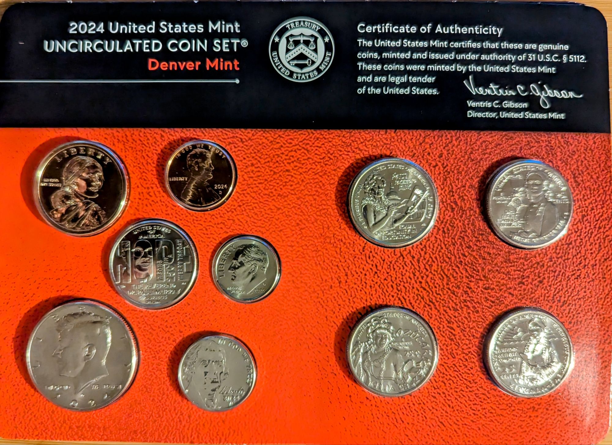 The New 2024 Uncirculated Coins Set Arrived!